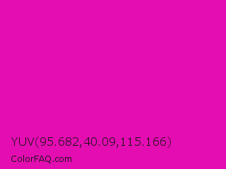 YUV 95.682,40.09,115.166 Color Image