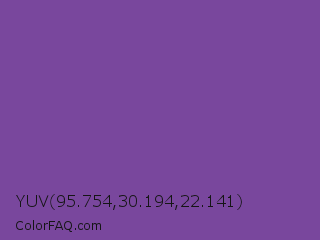 YUV 95.754,30.194,22.141 Color Image