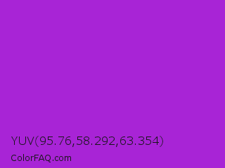 YUV 95.76,58.292,63.354 Color Image