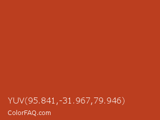 YUV 95.841,-31.967,79.946 Color Image
