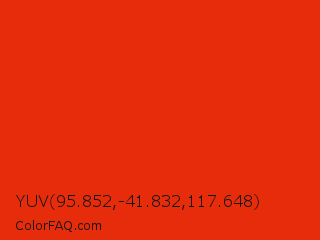 YUV 95.852,-41.832,117.648 Color Image