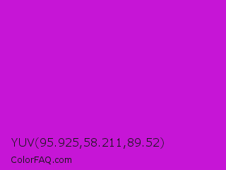 YUV 95.925,58.211,89.52 Color Image