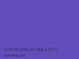 YUV 96.004,44.368,2.627 Color Image