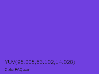 YUV 96.005,63.102,14.028 Color Image