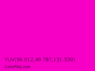 YUV 96.012,49.787,131.539 Color Image