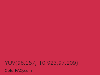 YUV 96.157,-10.923,97.209 Color Image