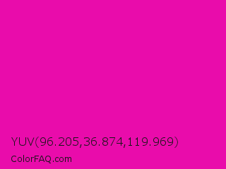 YUV 96.205,36.874,119.969 Color Image