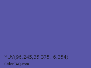 YUV 96.245,35.375,-6.354 Color Image