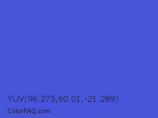 YUV 96.275,60.01,-21.289 Color Image