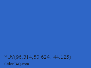 YUV 96.314,50.624,-44.125 Color Image