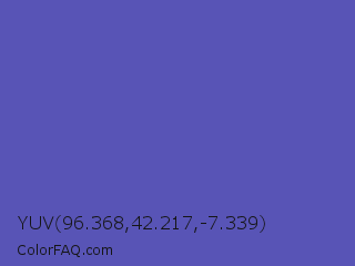 YUV 96.368,42.217,-7.339 Color Image
