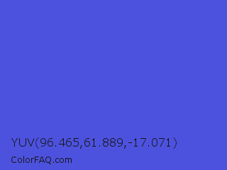 YUV 96.465,61.889,-17.071 Color Image
