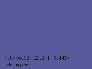 YUV 96.627,29.271,-8.443 Color Image