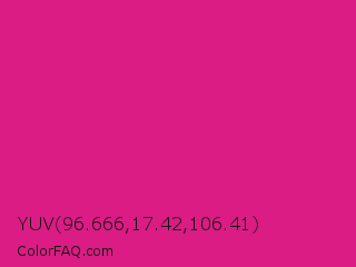 YUV 96.666,17.42,106.41 Color Image