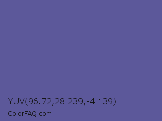 YUV 96.72,28.239,-4.139 Color Image