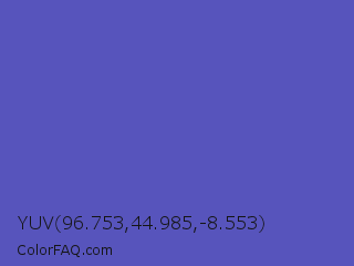 YUV 96.753,44.985,-8.553 Color Image