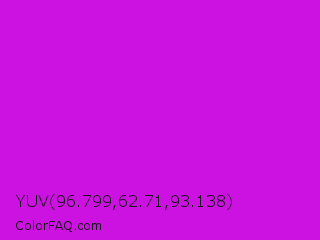 YUV 96.799,62.71,93.138 Color Image