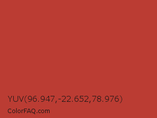YUV 96.947,-22.652,78.976 Color Image