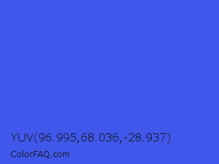 YUV 96.995,68.036,-28.937 Color Image