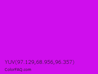 YUV 97.129,68.956,96.357 Color Image