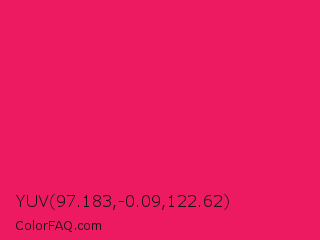 YUV 97.183,-0.09,122.62 Color Image
