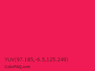 YUV 97.185,-6.5,125.249 Color Image