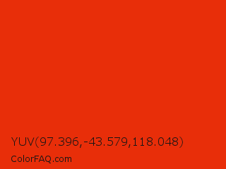 YUV 97.396,-43.579,118.048 Color Image