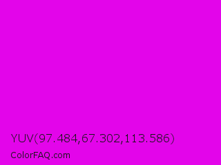 YUV 97.484,67.302,113.586 Color Image