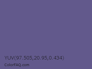 YUV 97.505,20.95,0.434 Color Image
