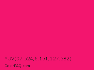 YUV 97.524,6.151,127.582 Color Image