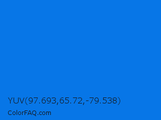 YUV 97.693,65.72,-79.538 Color Image