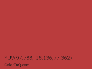 YUV 97.788,-18.136,77.362 Color Image