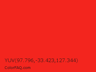 YUV 97.796,-33.423,127.344 Color Image