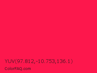 YUV 97.812,-10.753,136.1 Color Image