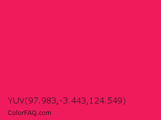 YUV 97.983,-3.443,124.549 Color Image