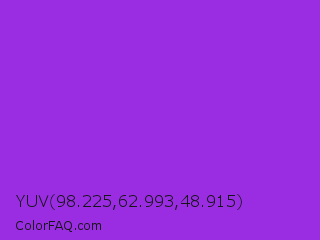 YUV 98.225,62.993,48.915 Color Image