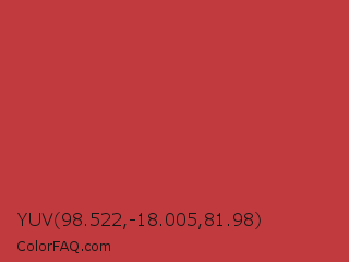 YUV 98.522,-18.005,81.98 Color Image
