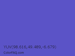 YUV 98.616,49.489,-6.679 Color Image