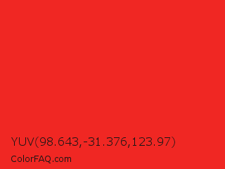 YUV 98.643,-31.376,123.97 Color Image
