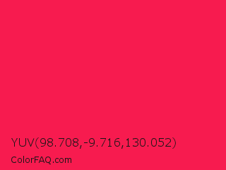 YUV 98.708,-9.716,130.052 Color Image