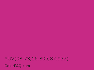 YUV 98.73,16.895,87.937 Color Image