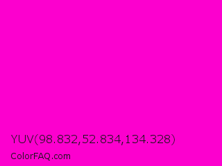 YUV 98.832,52.834,134.328 Color Image