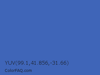 YUV 99.1,41.856,-31.66 Color Image