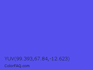 YUV 99.393,67.84,-12.623 Color Image