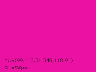 YUV 99.413,31.348,118.91 Color Image