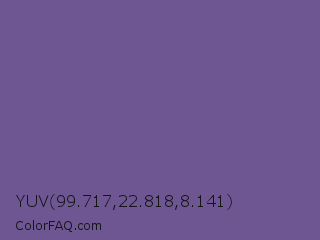 YUV 99.717,22.818,8.141 Color Image