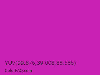 YUV 99.876,39.008,88.686 Color Image