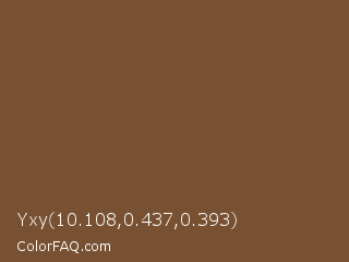 Yxy 10.108,0.437,0.393 Color Image