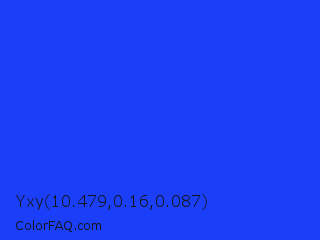 Yxy 10.479,0.16,0.087 Color Image