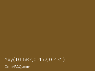 Yxy 10.687,0.452,0.431 Color Image